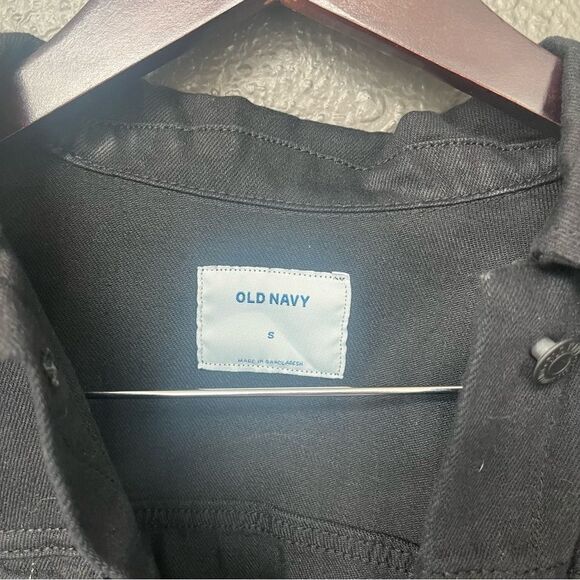 Old Navy Classic Jean Jacket Black - Picture 7 of 11